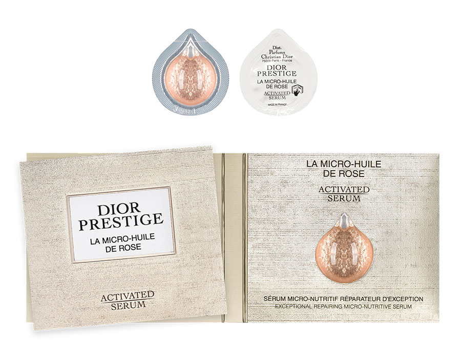 Échantillon sérum Dior Prestige La Micro-Huile de Rose