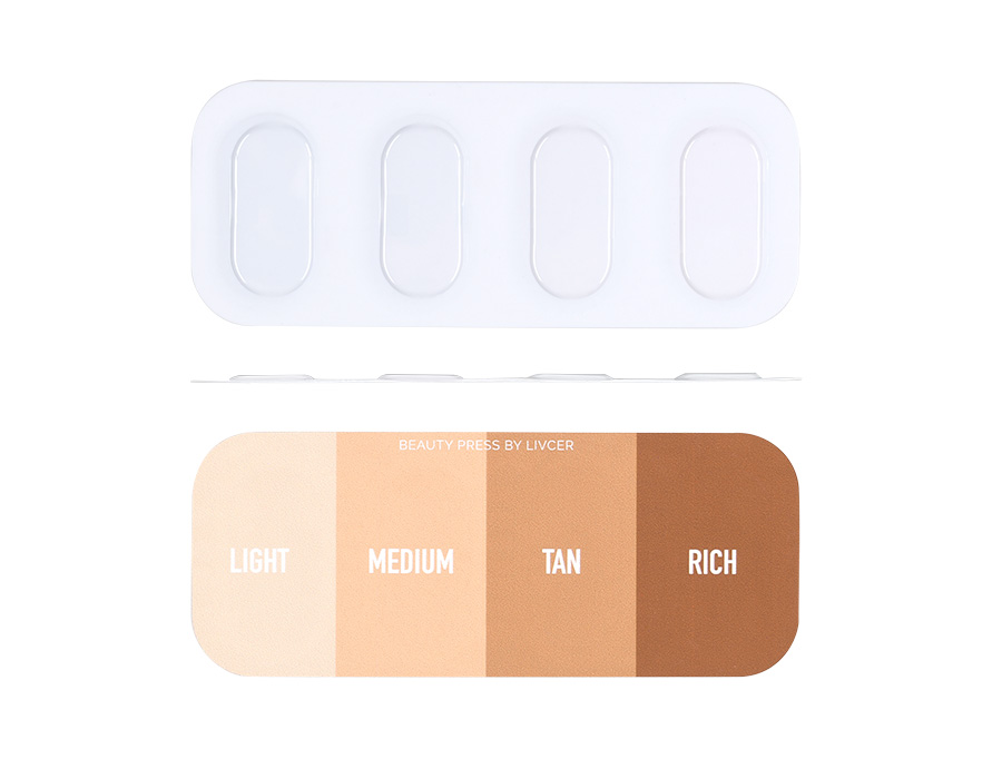 ÉCHANTILLON PLAT TEINT