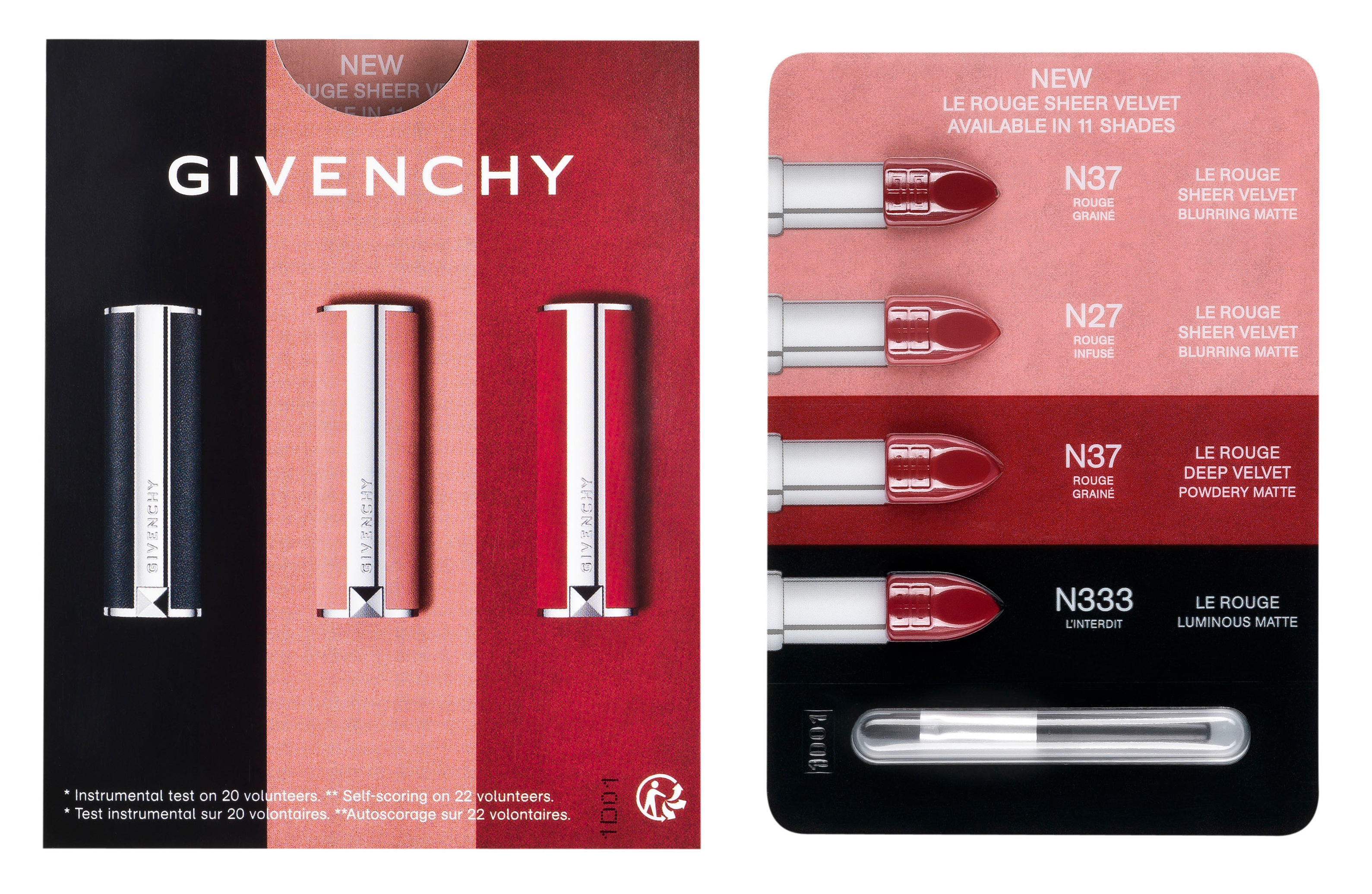 Packaging Givenchy Rouge par Livcer