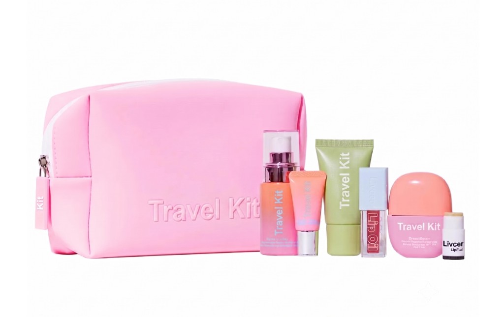 Travel Kit — mini produits cosmétiques nomades conditionnés par Livcer