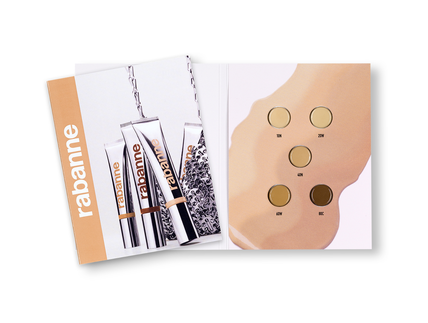 Échantillon teint Rabanne Nudes multi-alvéoles