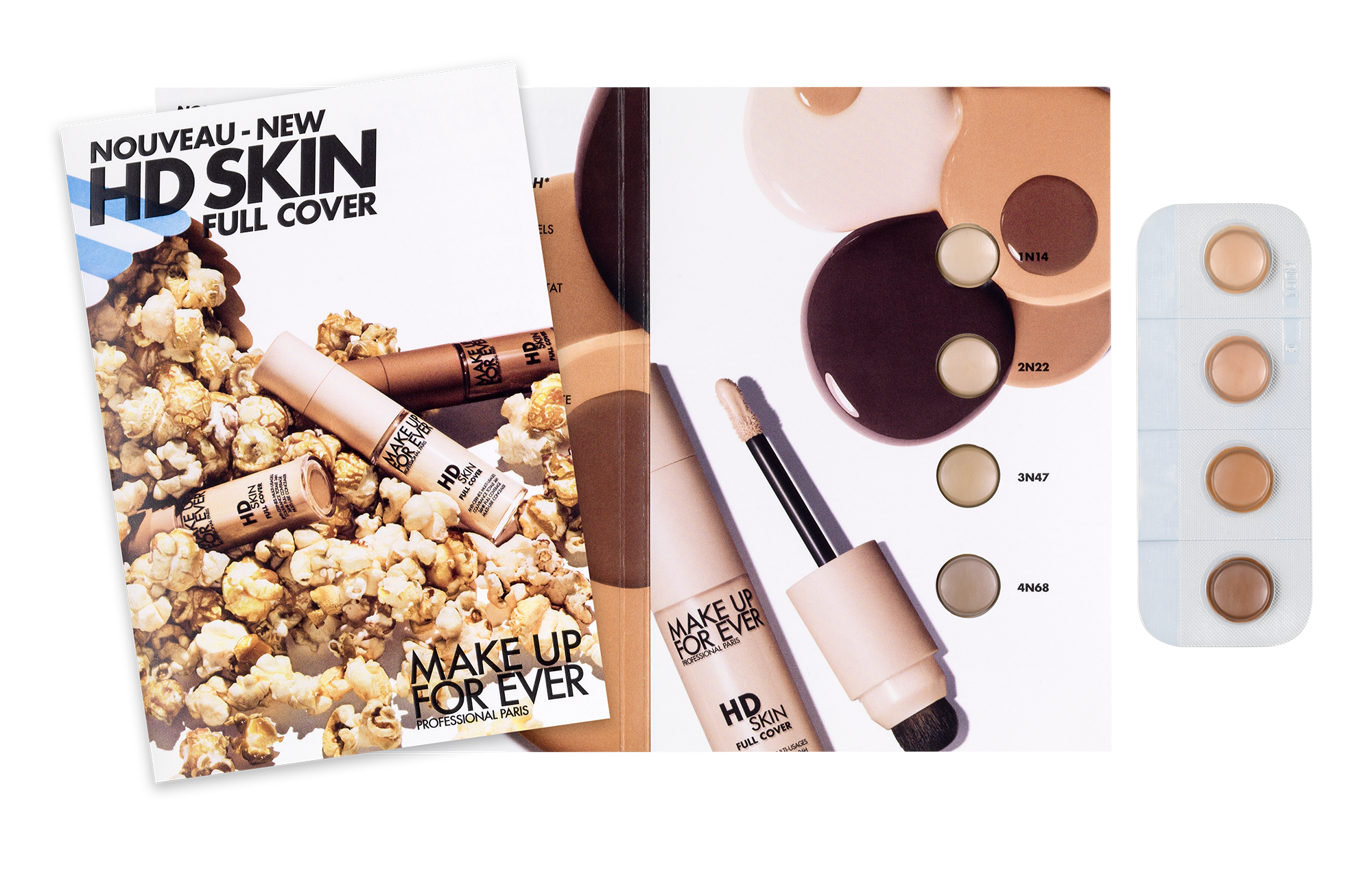 Échantillon fond de teint en R100 — mono-matériau 100 % recyclable ultra barrière